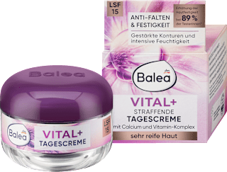 Gesichtscreme Vital + straffend LSF 15 Balea