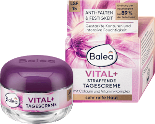 Стягащ дневен крем Vital+ SPF 15 Balea