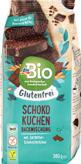 Preparato bio per torta al cioccolato senza glutine dmBio