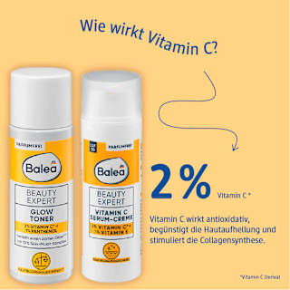 Gesichtsserum Beauty Expert Vitamin C LSF 30 Balea