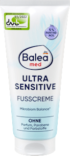 Fußcreme Ultra Sensitive Balea med