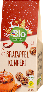 Bio kroglice s pečenimi jabolki dmBio