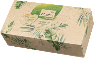 Kosmetiktücher Nature Box Recycling sortiert ebelin
