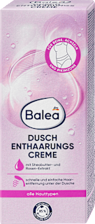 Krema za depilaciju pod tušem Balea