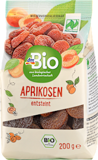 Trockenfrüchte Aprikosen entsteint dmBio