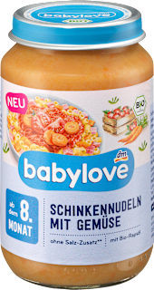 Makaron z szynką i warzywami  babylove