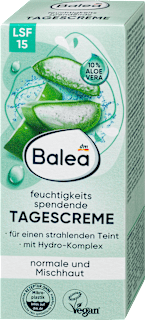 Hidratantna dnevna krema za lice, SPF 15 Balea