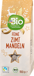 Migdale glazurate cu ciocolată și aromate cu scorțișoară dmBio