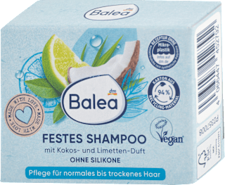 Čvrsti šampon kokos i limeta Balea