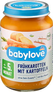 Przecier młoda marchewka z ziemniakami, od 5. miesiąca babylove