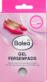 Druckstellenschutz Ferse Unterseite Gelpads Balea