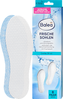 Frischesohlen weiß Gr. 39-41 Balea