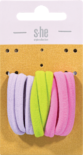 Mehke elastike za lase, več barv s-he stylecollection
