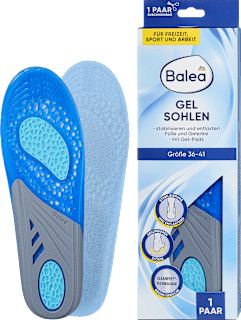 Gel Einlegesohlen Gr. 36-41 (1 Paar) Balea