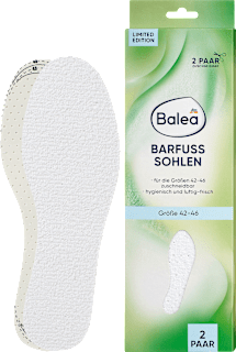 Solette per piedi scalzi - tg. 42-46 Balea