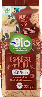 dmBio mleta pražena kava Espresso dmBio