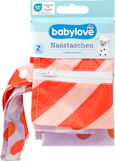 Nasstaschen-Set rosa babylove