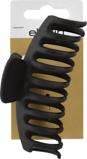 Gumirana kopča za kosu – crna ebelin