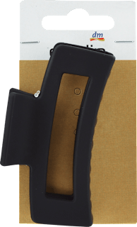 Šnala za kosu, velika - crna ebelin