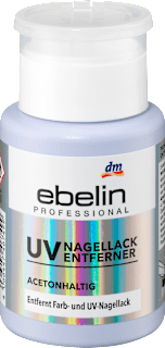 Odstranjevalec UV-laka za nohte z acetonom ebelin