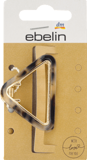 skřipec do vlasů trojúhelník zlatý ebelin