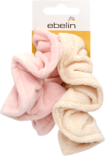 Gumice za kosu – roza i bež ebelin