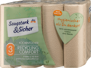 Kuhinjske brisače, 3-slojne Saugstark&Sicher