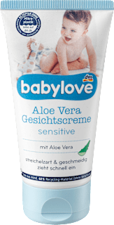 sensitive krém na obličej aloe vera babylove