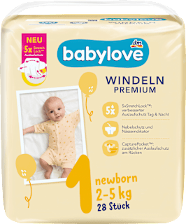 PREMIUM pelene newborn, veličina 1 (2-5kg) babylove