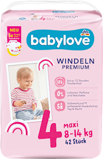 PREMIUM pelene - maxi, veličina 4 (8-14 kg) babylove