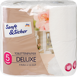 Deluxe toaletni papir, 5-slojni Sanft&Sicher
