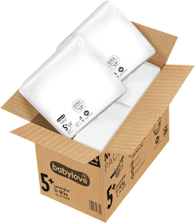 Windeln Premium Gr. 5+ Juniorplus (11-18 kg) Monatspack babylove