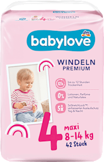 Premium plenice maxi 4, 8-14 kg babylove