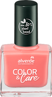 Nagellack Color & Care Nail Polish 80 Peach Coral, 10 ml