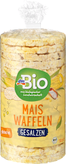 Gallette di mais salate bio dmBio