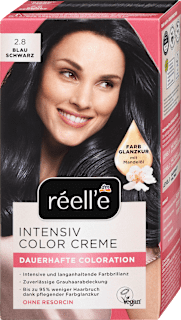 Haarfarbe 2.8 Blauschwarz réell‘e