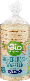 Bio čičerikini vaflji, soljeni dmBio