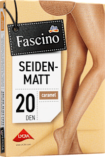 Strumpfhose seidenmatt caramel Gr. 42/44, 20 DEN Fascino