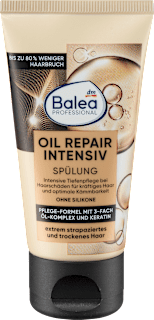 Obnovitveni balzam za lase OIL REPAIR INTENSIV, potovalna velikost Balea PROFESSIONAL