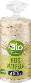 Reiswaffeln, Sesam gesalzen dmBio