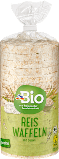 Reiswaffeln, Sesam dmBio