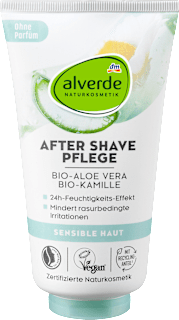 After Shave Pflege Aloe Vera Kamille alverde NATURKOSMETIK