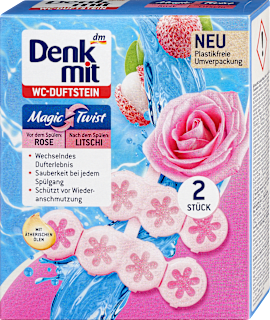 Vonný WC blok Magic Twist Denkmit