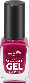 Körömlakk, Glossy Gel - Nr. 220 Dark Plum Red trend !t up