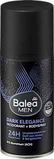 Dezodorant in sprej za telo DARK ELEGANCE Balea MEN