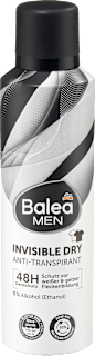 INVISIBLE DRY anti-transpirant deo sprej za muškarce Balea MEN