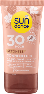 tónovací fluid na opalování SPF30 SUNDANCE