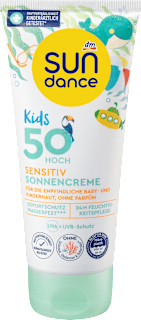 Слънцезащитен крем за деца Sensitiv SPF 50 sundance