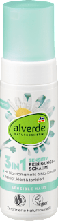 3in1 Reinigungsschaum Sensitiv alverde NATURKOSMETIK