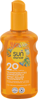 Spray do opalania transparentny SPF 20 SUNDANCE